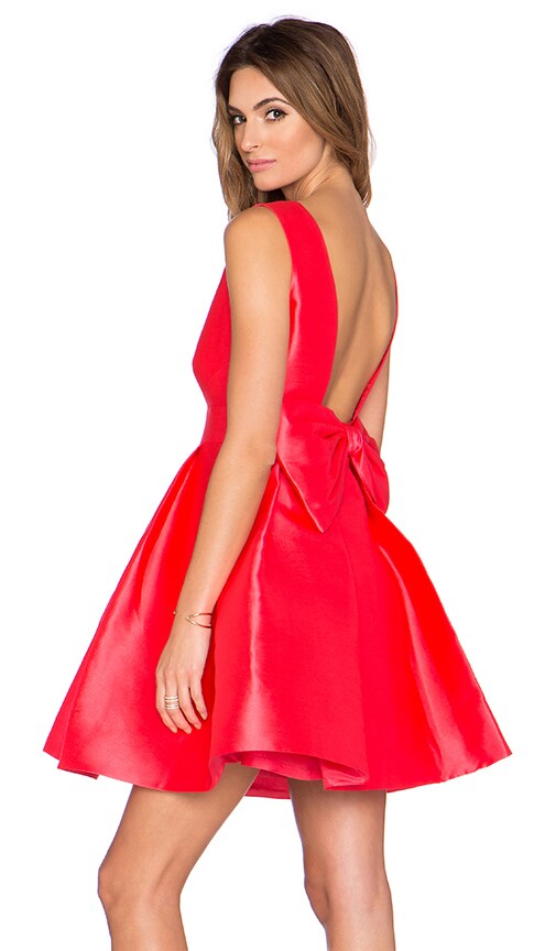 Open Back Mini Dress