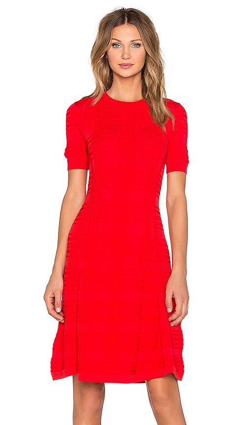 Kate sold Spade Red Crepe A-line Lollipop Mini Short Casual Dress