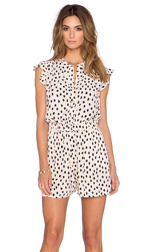 Leopard Dot Romper