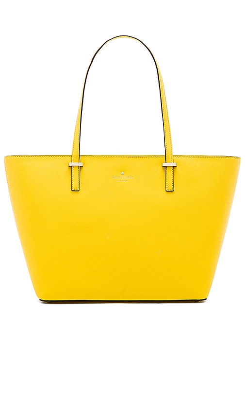 kate spade yellow tote