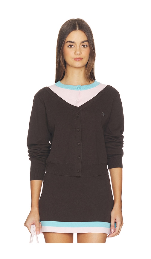 Kate Barton Illusion Layered Cardigan | Thumbnail 3