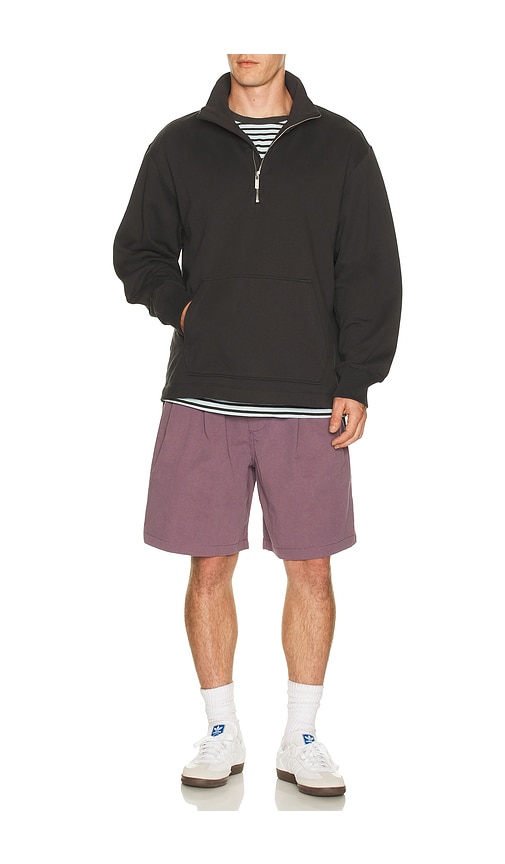  Kappy Design Halbes T-shirt Indigo Stripe In Baby Blue. 