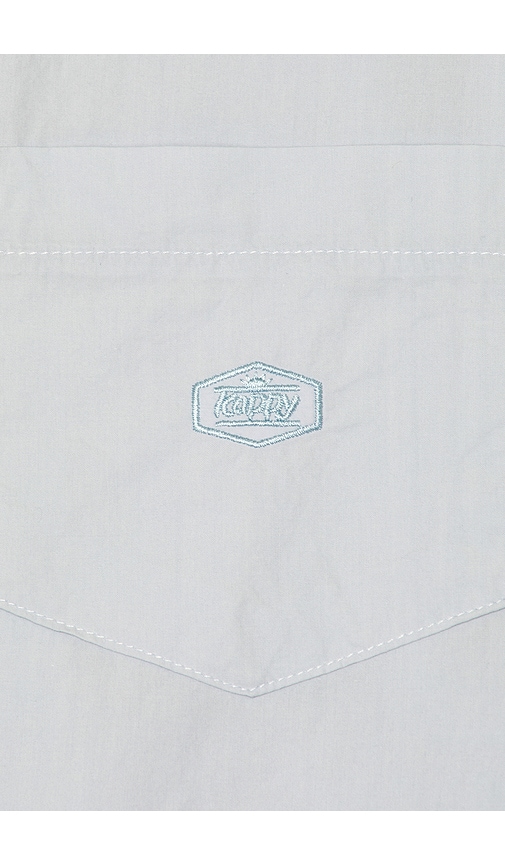  Kappy Design Hemd Relaxed In Baby Blue. 