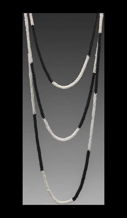 Seed Bead Rope Necklace