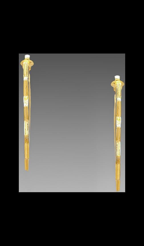 Enamel Spike Hoop