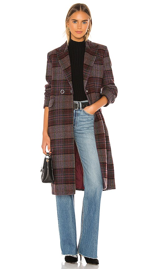 Plaid Overcoat
