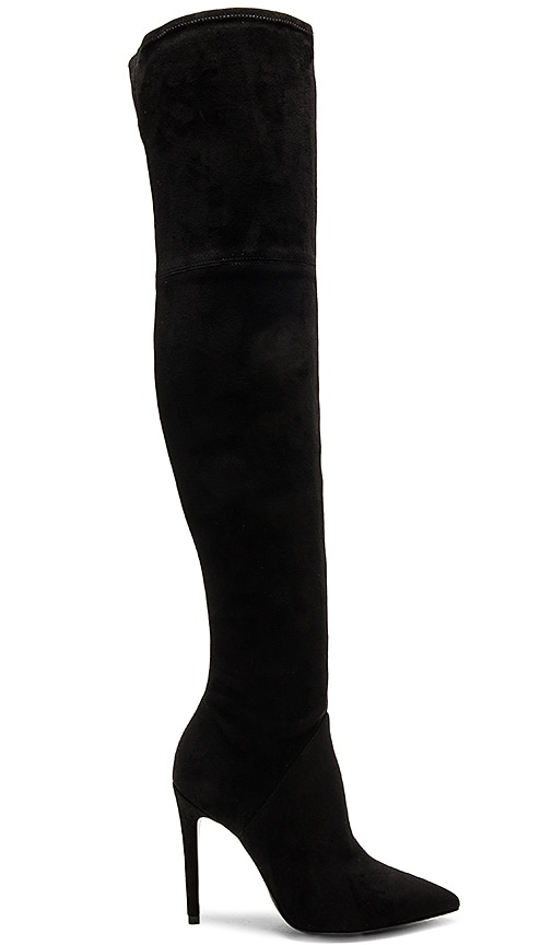 KENDALL + KYLIE Ayla 2 Boot in Black Suede | REVOLVE