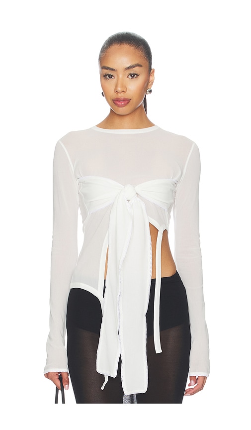 KETTEL ATELIER Lena Knit Tie Top