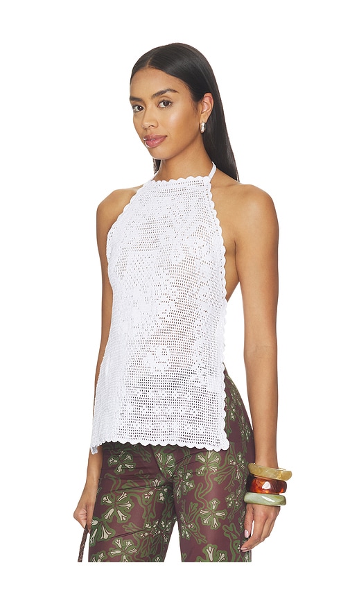 KETTEL ATELIER Finka Crochet Top