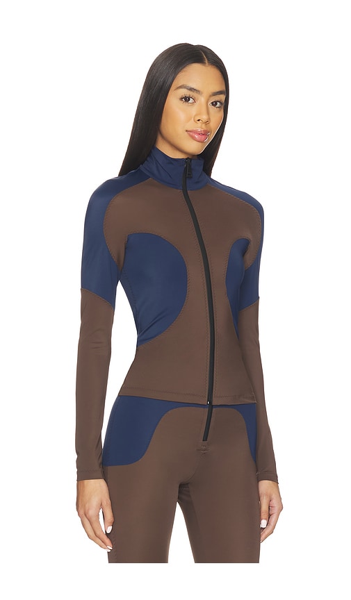 Khrisjoy Joyce Cardigan In Brown