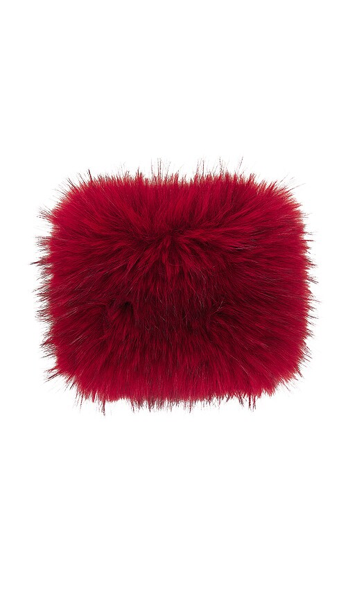KIM SHUI FAUX FUR ANKLE WARMER 