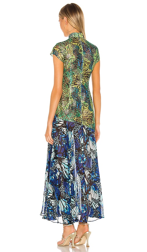  Kim Shui Midi-kleid Lace In Green. Größe S. Also In M. 