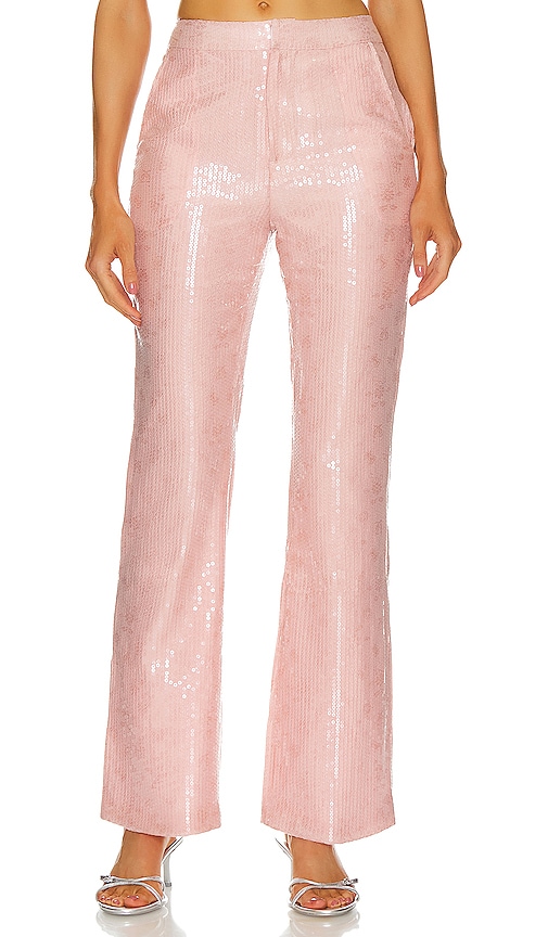 Kim Shui Pink Paillette Pants