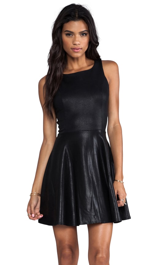 Coated Circle Dress