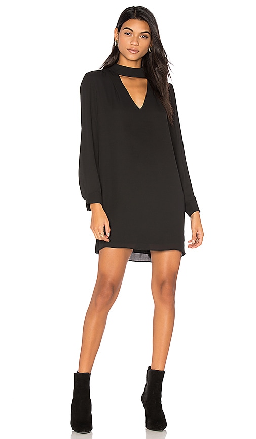krisa ROBE COURTE COL MONTANT DÉCOUPE 