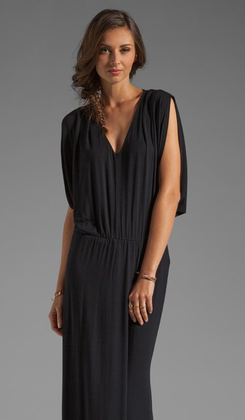 Drape Sleeve Maxi
