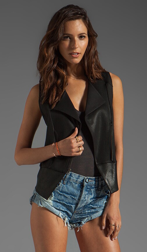 Coated Motorcycle Vest