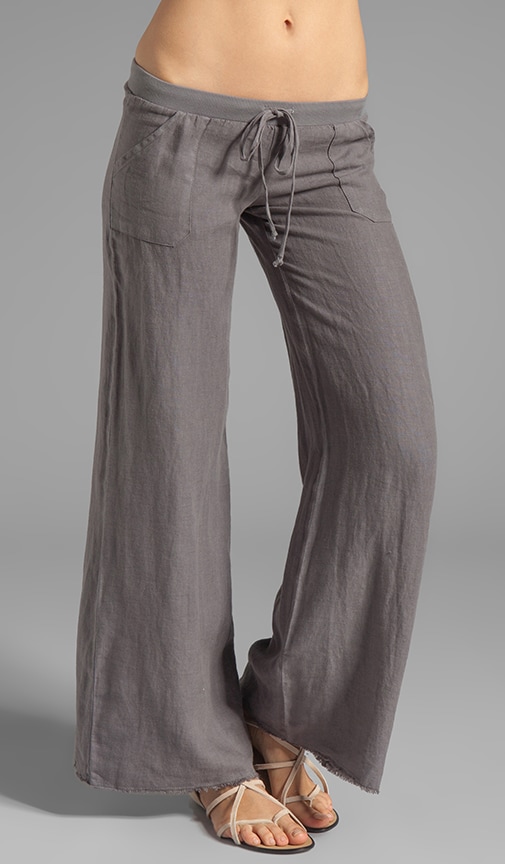 Wide Leg Pocket Pant