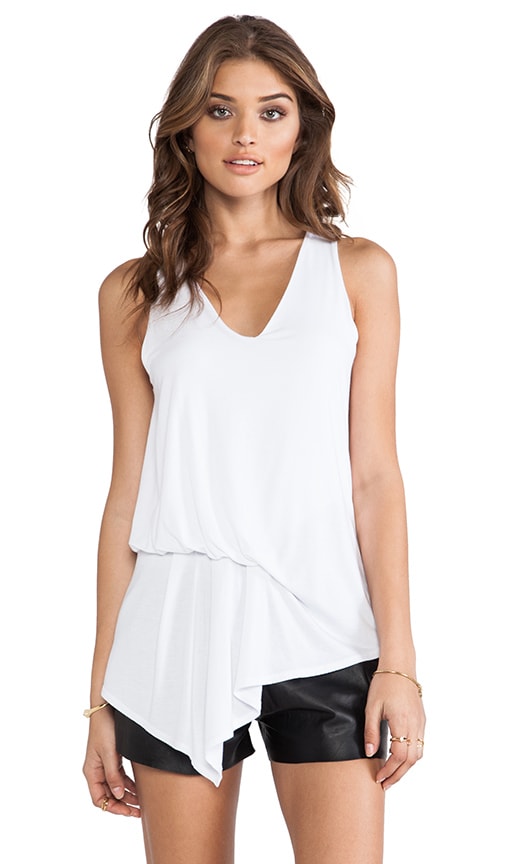 Asymmetrical Pleated Blouse