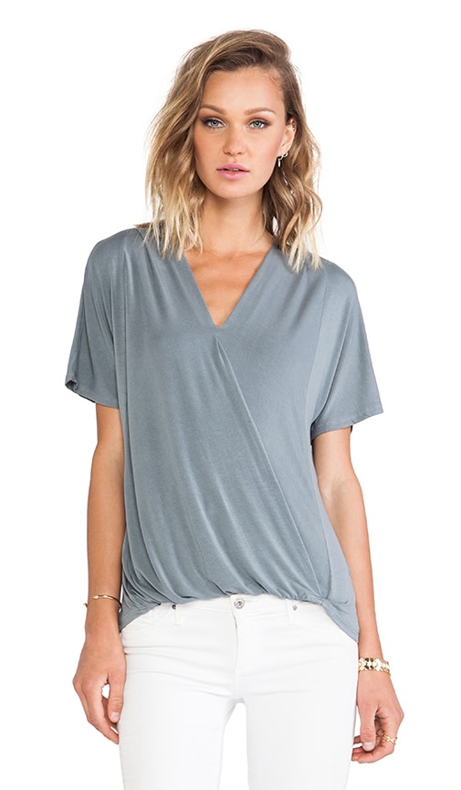Surplice Short Sleeve Tee