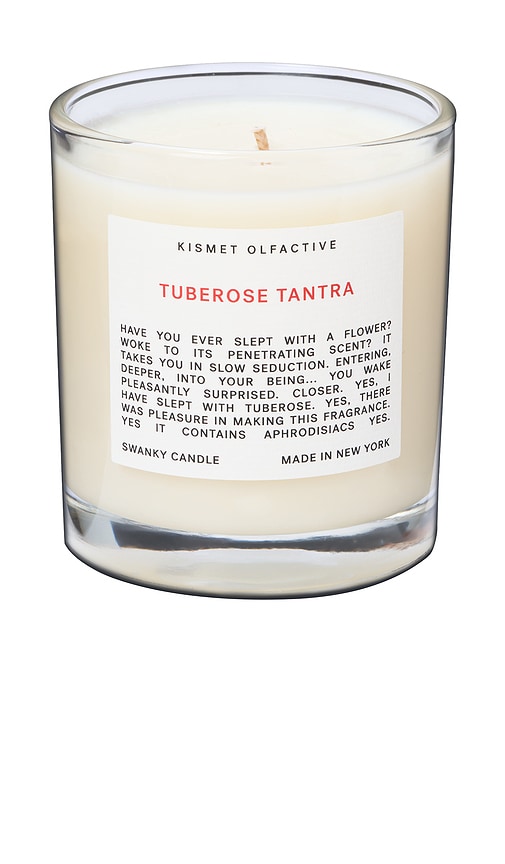 Kismet Olfactive Tuberose Tantra Candle In Neutral