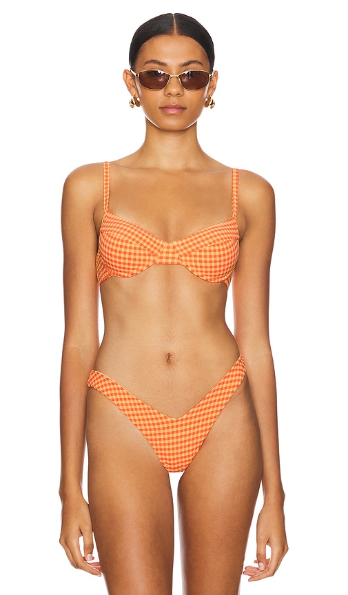 Kulani Kinis X Lexi Hidalgo Ditzy Underwire Top in Honeysuckle