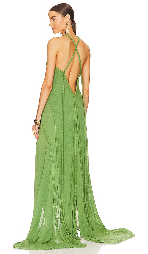 Kasia Sleeveless Silk Dress in Violet