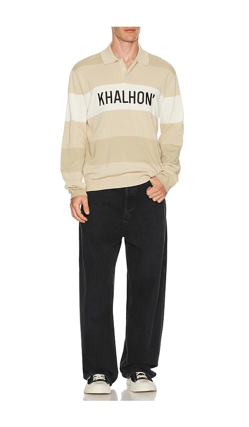  Khalhon Polohemd In Brown. Größe M. Also In L, Xl/1x, Xxl/2x. 