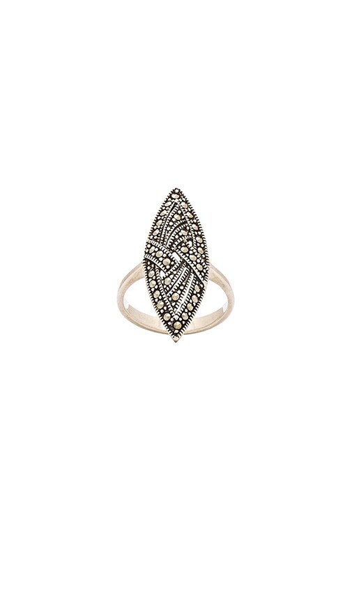 Karen London Diamond Eye Ring in Silver | REVOLVE