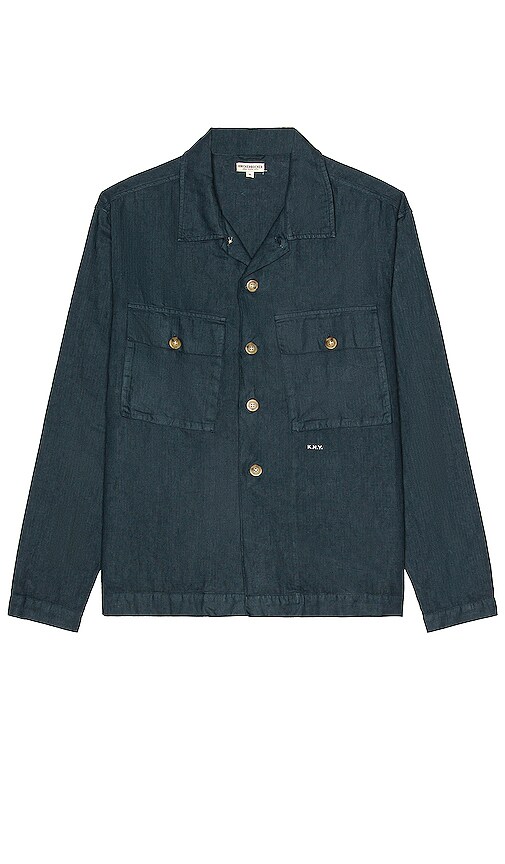 Knickerbocker Pines Shirt in Navy