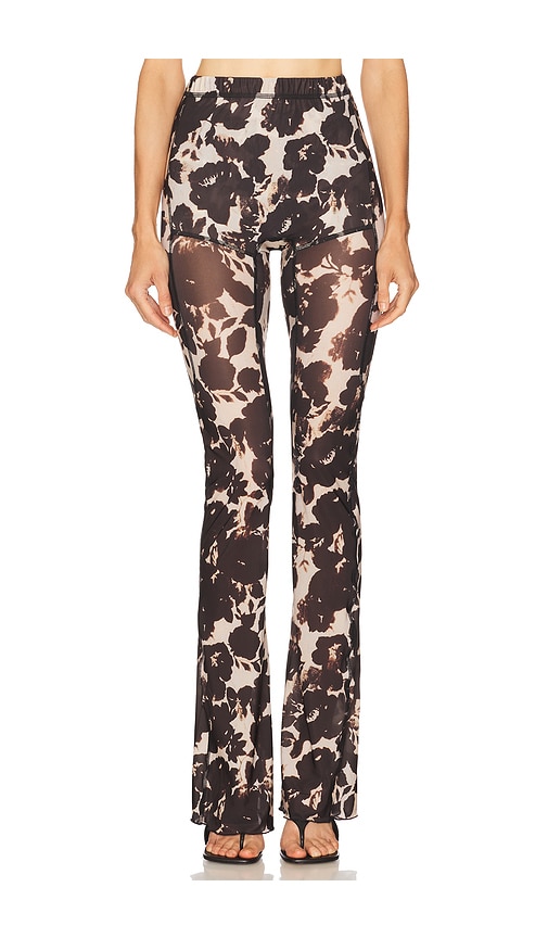 Knwls Halcyon Flare Legging In Pink