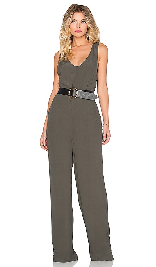 Knot Sisters Jude Jumpsuit in Olive | REVOLVE