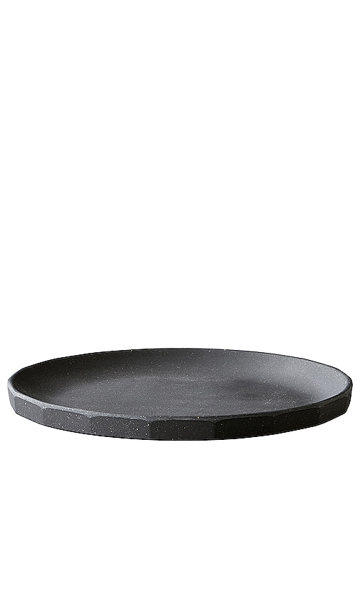 Kinto Alfresco Side Plate Set Of 4 In Black