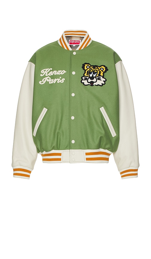 KENZO X VERDY COLLECTION VARSITY JACKET