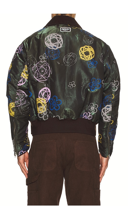  Kenzo Bomberjacke In Green. Größe M. Also In L. 
