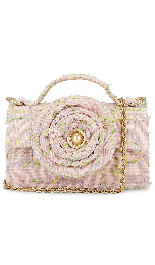 Shop Kooreloo The Petite Basset Gardenia Bag In Blush