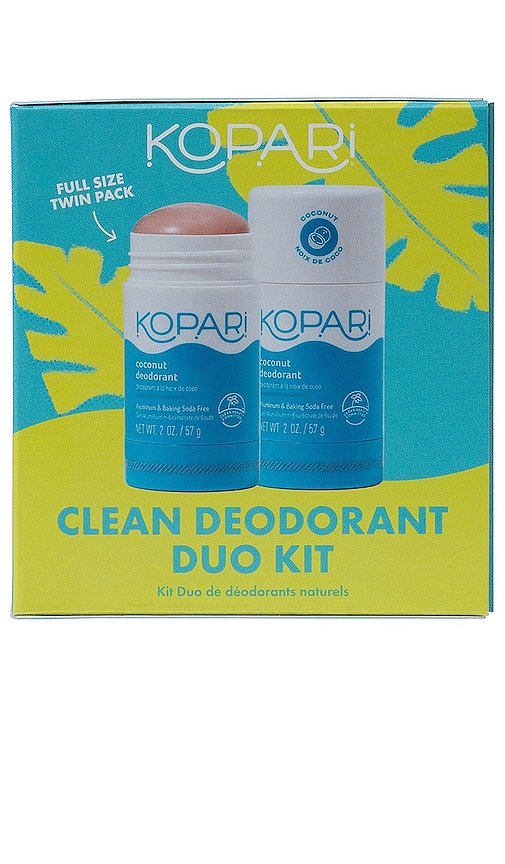Shop Kopari Clean Deodorant Duo Kit In Beauty: Multi