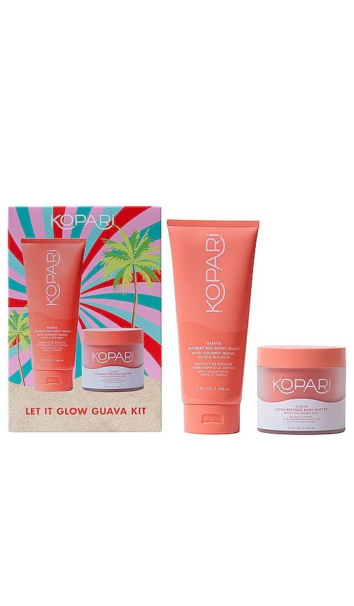 Product image of Kopari LET IT GLOW GUAVA KIT ボディキット. Click to view full details