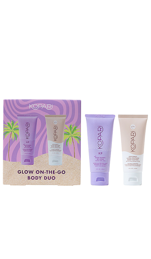 Product image of Kopari DÚO CORPORAL GLOW ON-THE-GO BODY DUO. Click to view full details