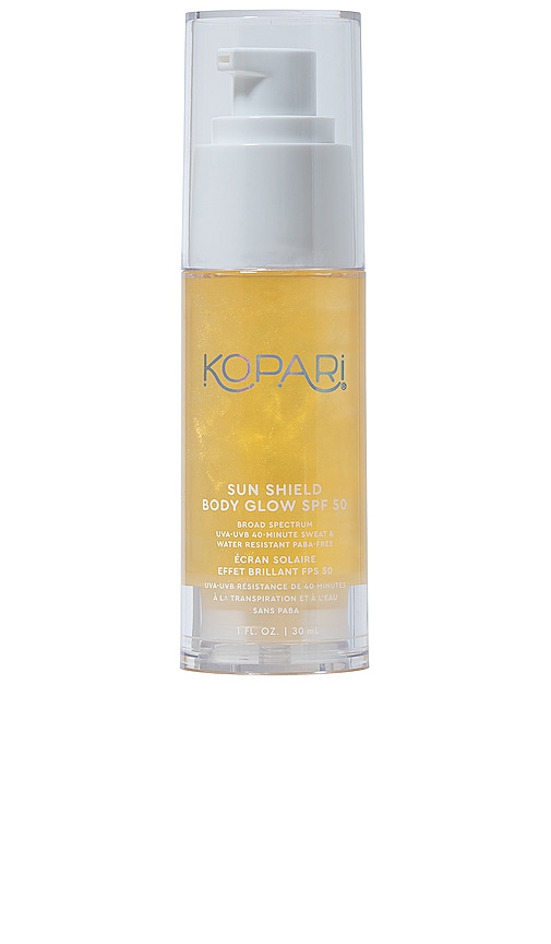 Shop Kopari Mini Sun Shield Body Glow Sunscreen Spf 50 In Beauty: Na