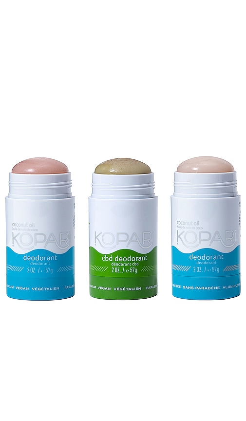 Click to view more detailed imagery on our partner's website Kopari Ditch The Toxins Deodorant Kit In N,a