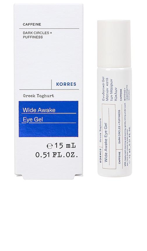 Product image of Korres GEL POUR LES YEUX AU YAOURT GREC GREEK YOGHURT WIDE AWAKE EYE GEL. Click to view full details