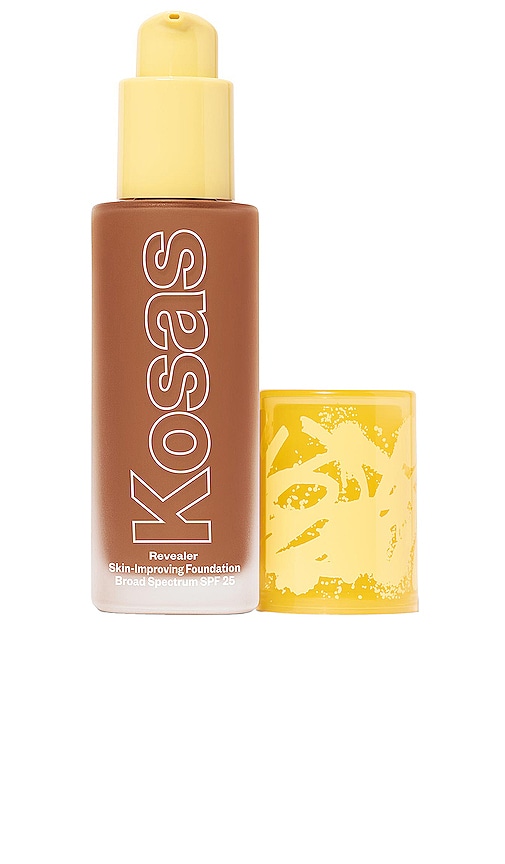 Revealer Skin Improving Foundation SPF 25 in Medium Deep Neutral Warm 340.
