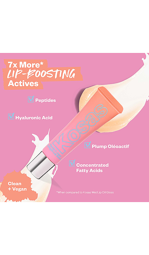  Kosas Tratamiento Mantecoso Potenciador De Labios Regordete Y Jugoso Plump & Juicy Lip Booster Buttery Treatment En Color Crema Talla All . 