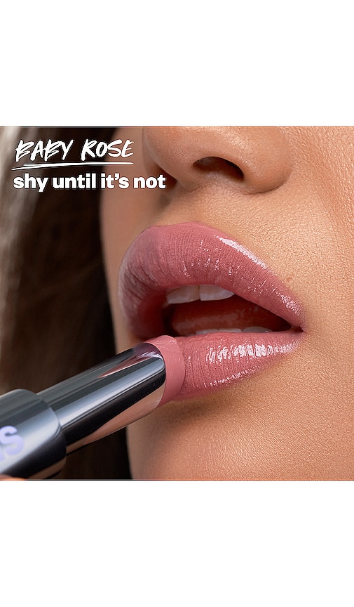 Shop Kosas Wet Stick Moisture Lip Shine In Baby Rose