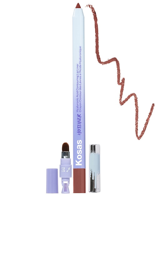 Product image of Kosas Hotliner Hyaluronic Acid Plumping Lip Liner in Infinite. Click to view full details