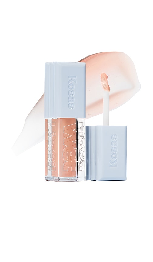 Product image of Kosas Wet Lip Oil Plumping Treatment Gloss in Jellyfish. Click to view full details