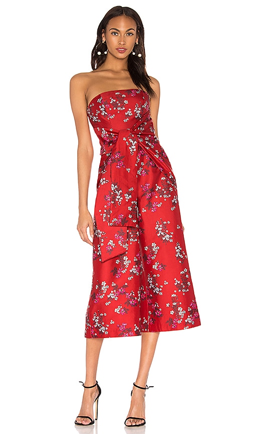 keepsake Heart And Soul Jumpsuit in Red Floral | REVOLVE