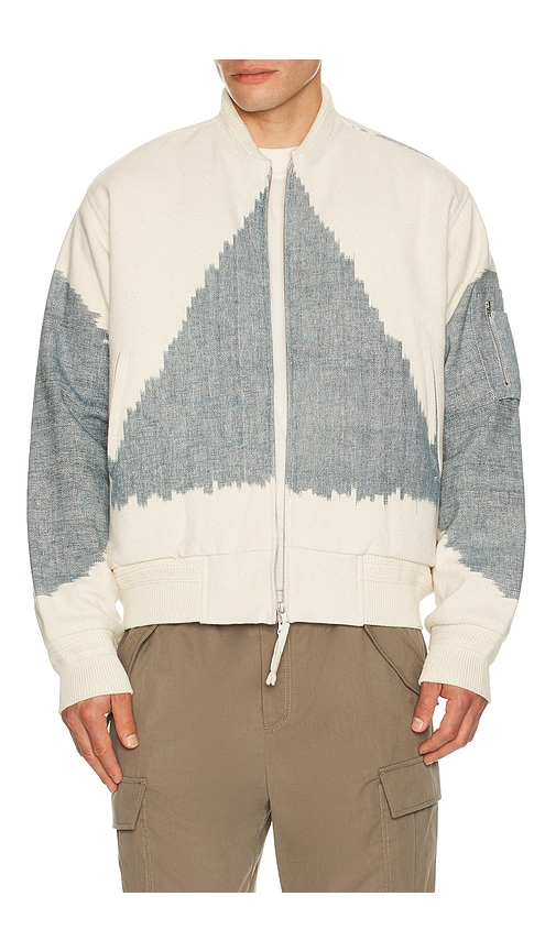 Kardo Max Oversized Quilted Bomber Jacket In Multi