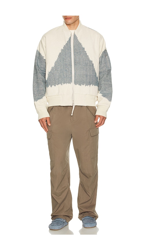 Kardo Max Oversized Quilted Bomber Jacket In Multi